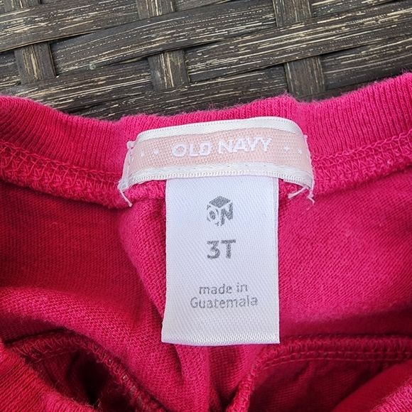 Old Navy Hot Pink Long Sleeve Daddy's MVP Tee for Kids Size 3T - Picture 9 of 9